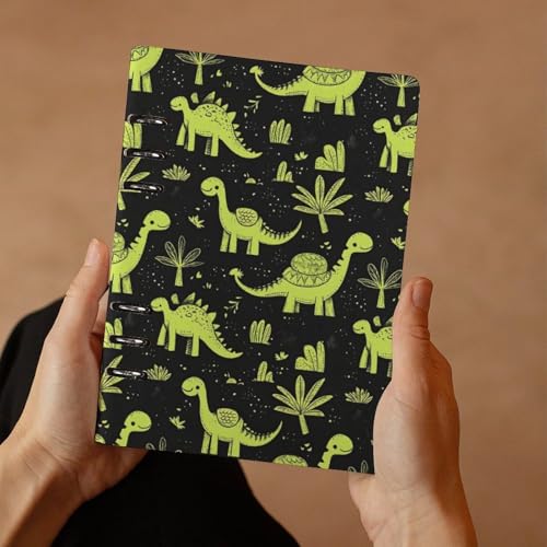 Carnet de notes ligné A5 en cuir synthétique rigide pour professionnels - 7