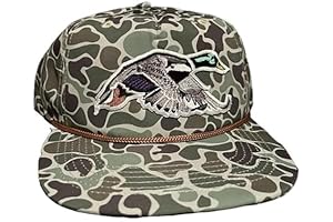 Mallard Duck Retro Camouflage Hat: Snazz Up Your Style