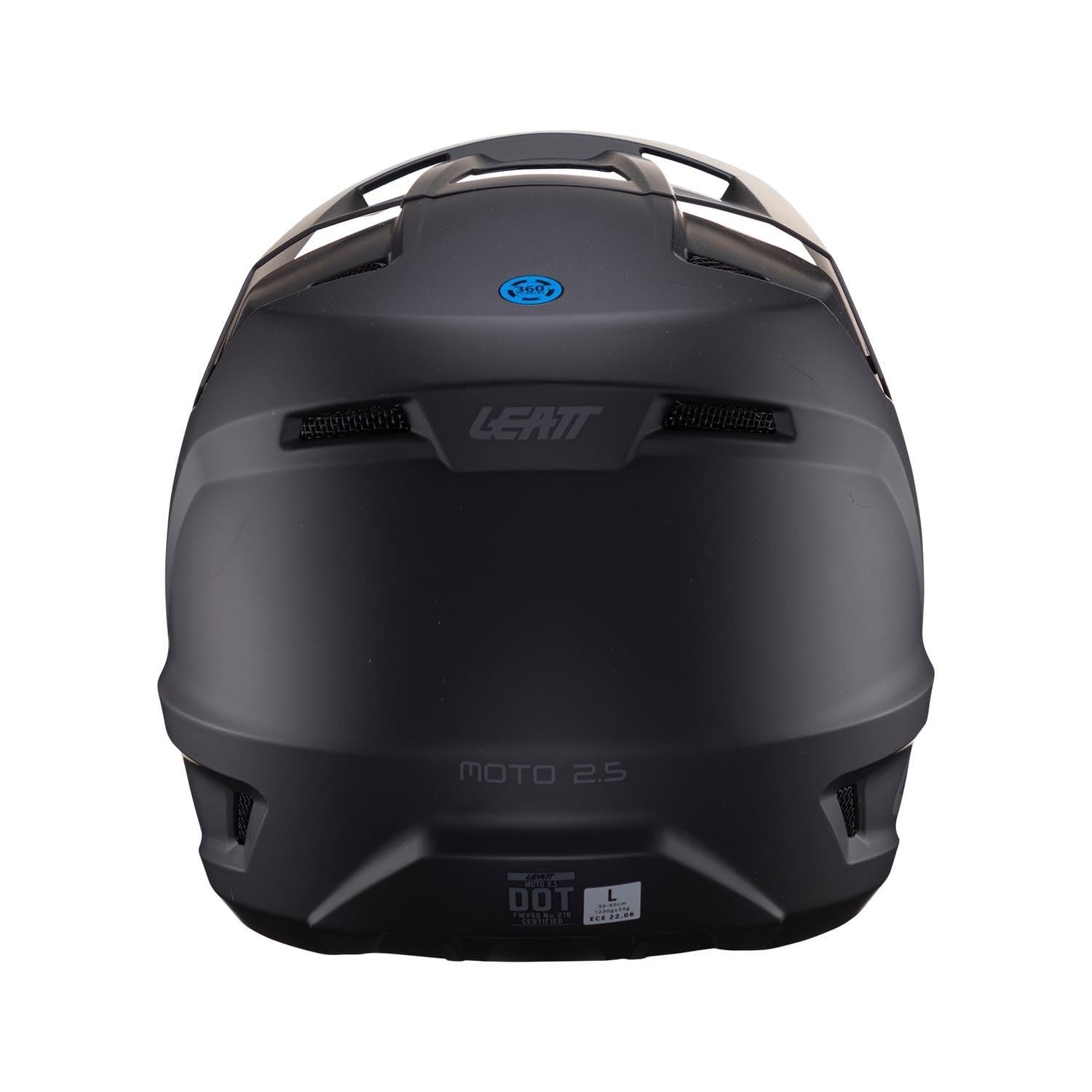 Leatt Unisex-Adult V24 2.5 Moto Helmet with 360° Turbine Technology