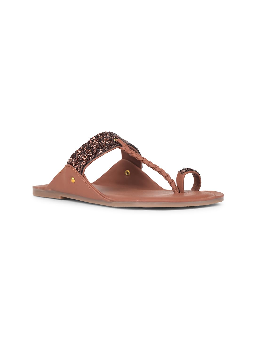 bata Women’s Toe Ring Slippers | Comfortable, Stylish Flat Sandals | Trendy Design with Cushioned Footbed, Durable Sole | Perfect for Casual, Summer, and Everyday Wear-picture-12