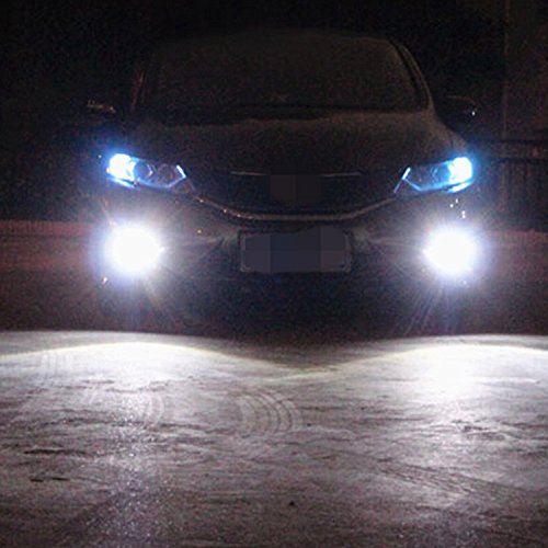 Alla Lighting Cree 50W 880 899 Led Bulbs, High Power Fog Lights Lamps Replacement 893 886 890 892, 6000K Xenon White #TOP2