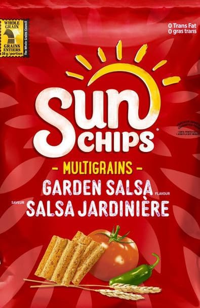Miniatura 2 de Sunchips Multigrain Garden Salsa Chips, 40 g1.4 oz (paquete de 2) enviados desde Canadá