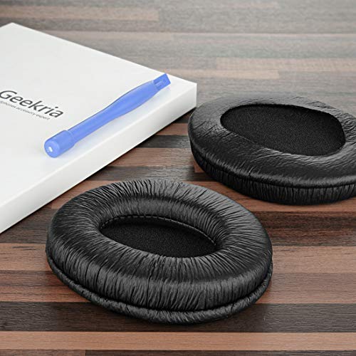 Almohadillas de repuesto Geekria para auriculares Sennheiser HD202, HD202S, HD212, HD437, HD447, PX360, HD203, HD212-Pro, EH150, EH250, HD62-TV (Negro) miniatura 4