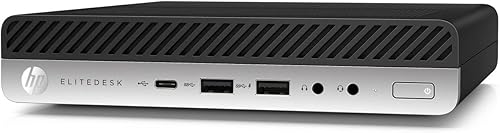 HP Mini escritorio de 800 G4 Intel i7-8700T hasta 4.00GHz 32GB DDR4 128GB SSD + nuevo SSD NVMe de 1 TB integrado Wi-Fi BT Dual Monitor compatible
