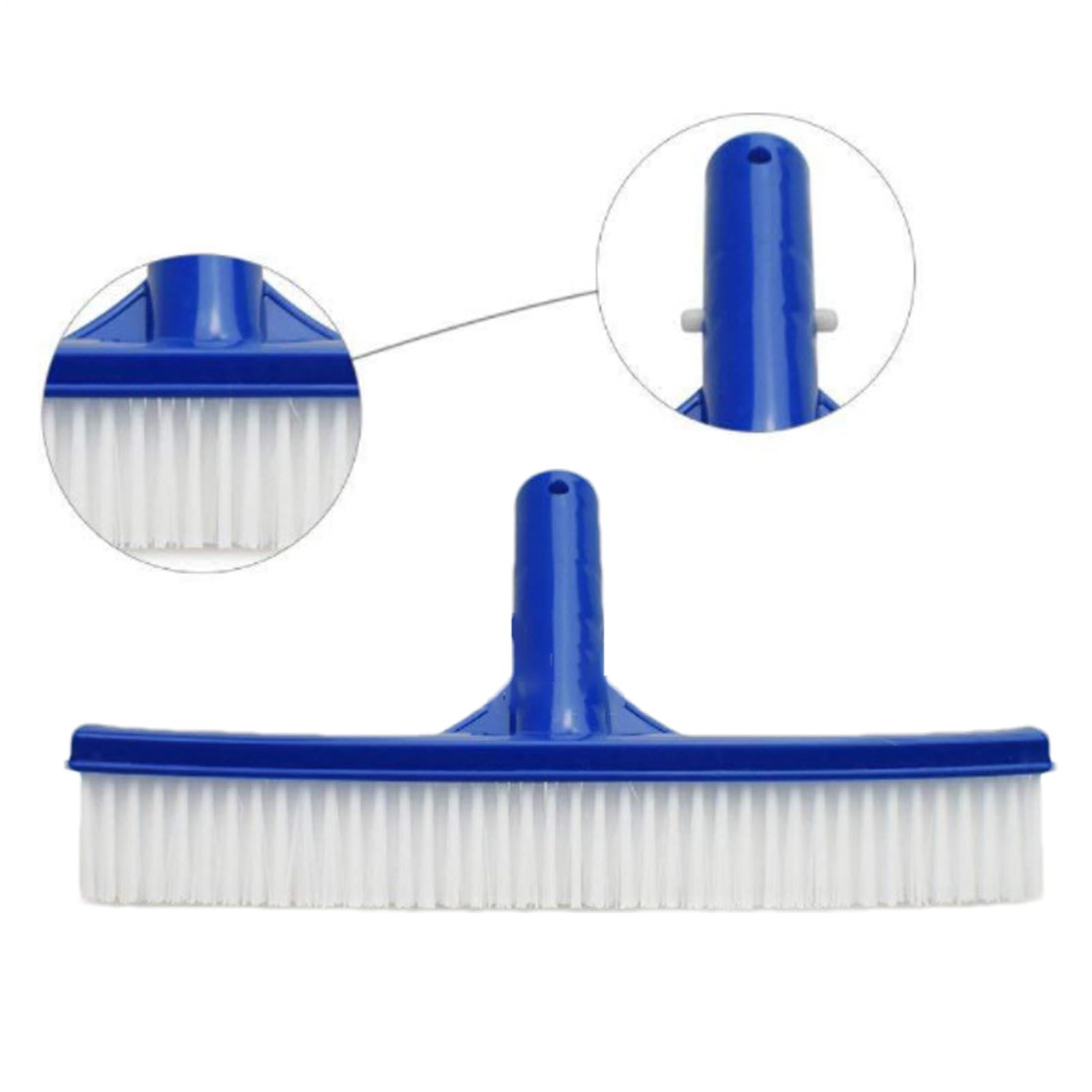 4 Kit De Nettoyage De Piscine, Filet De NettoyageDe Piscine avec Poteau Réglable, Épuisette DePiscine, Brosse De Nettoyage DePiscine, Accessoires pour Nettoyer Les bassins de Jardin