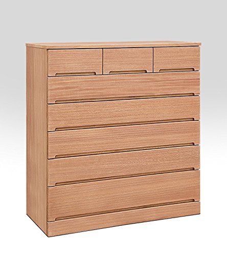 Amazon｜総桐ダンス 100幅 6段(SM-PM1006)｜チェスト・タンス