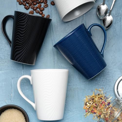 Noritake NoN Swirl Mug, 12 oz en azul miniatura 3