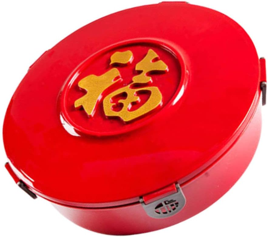 Yardwe Compartment Snack Serving Tray Appetizer Tray Serving Plates Dishes Tradional Chinese Wedding 2021 New Year Spring Festival Tableware