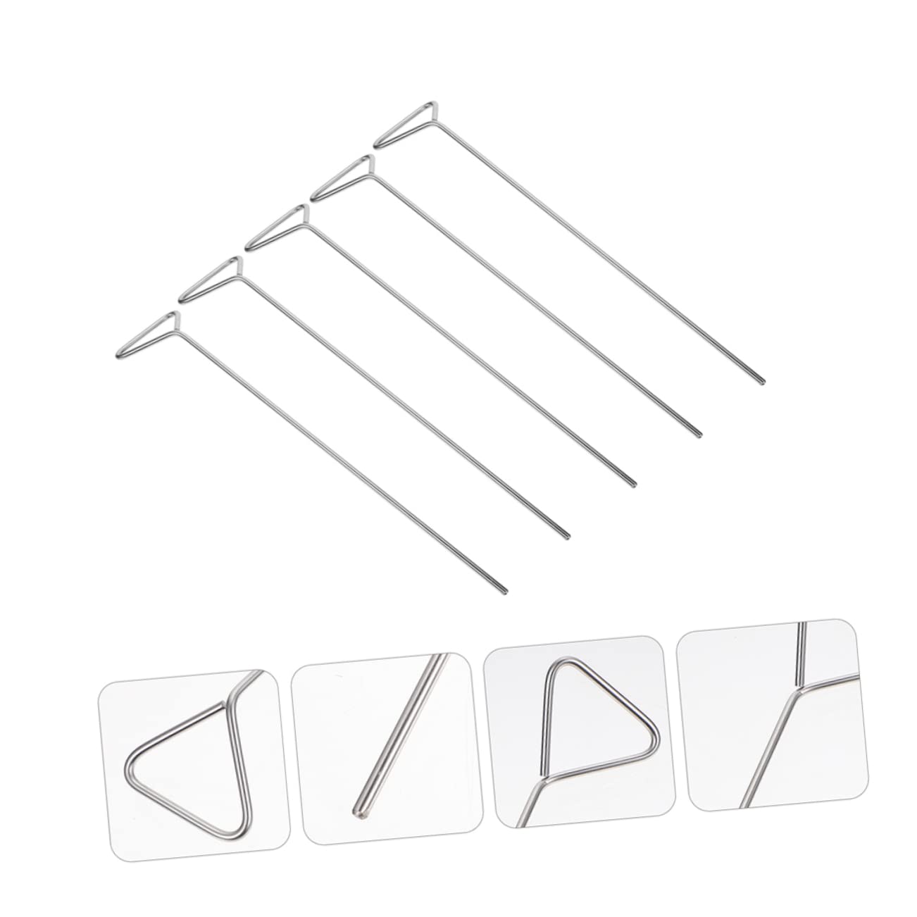 MAGICLULU 4 Set Spatole Inossidabile Per Laboratorio Pratici Per Diffusione Delle Cellule Resistenti E Durevoli 5 Pezzi*4