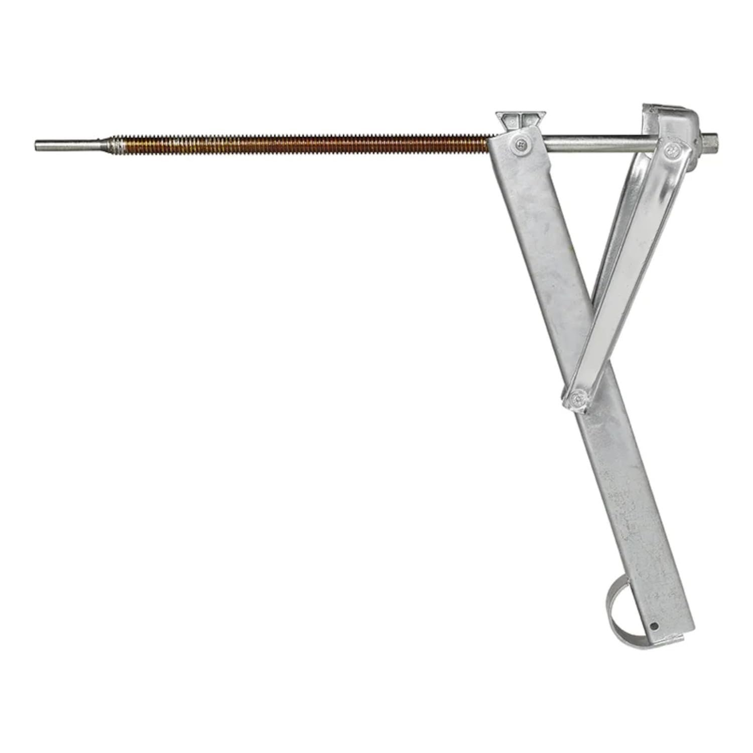 ProPlus 1 x supporto per roulotte 800 kg – Supporto manovella 605 x 260 mm H500 mm con forti mandrini trapezoidali – Supporto per roulotte