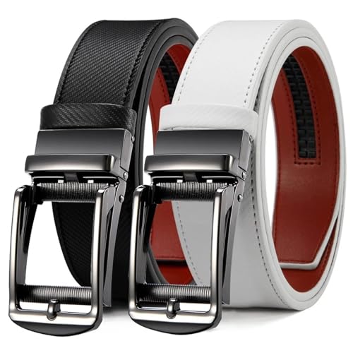 Genuine Leather Belt For Men - Luxury Fashion Strap, Ideal For Jeans & Trousers, 150cm (59.06 Inches)