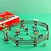 Youyole 24 Pcs Christmas Advent Calendar 2026, 24 Days Holiday Advent Calendar Horse Farm Animal Play Set Include Mini Horse Fencing Coconut Trees Breeder and Bushes for Christmas Party Xmas Gifts