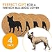 French Bulldog Dog Gift Cork 4 Pack Drink Coasters Set - Kitchen Bar Table Decor - Perfect Decoration for Frenchie Dog Lovers