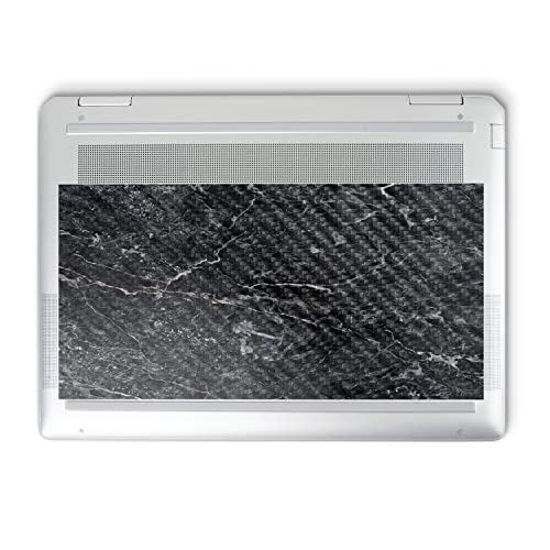 Image of MightySkins Carbon Fiber Skin Compatible with HP Spectre x360 14 inch (2022) Full Wrap Kit - Onyx Marble | Protective, Durable Textured Carbon Fiber Finish | Easy to Apply | Made in The USA