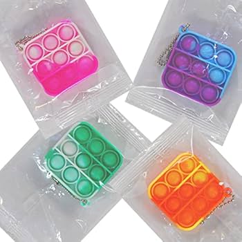 プッシュバブル プッシュポップ 2種類 4個 丸 四角 楽天市場】プッシュポップ 4種類セット ストレス解消グッズ