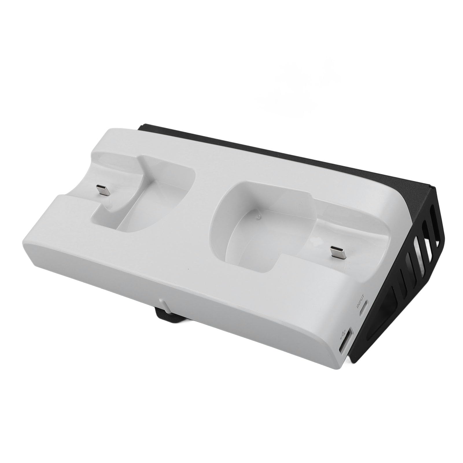Acouto Estación de Carga del Controlador Luz RGB Montaje en Pared Consola de Juegos Soporte del Controlador con Gancho para Auriculares Este Soporte Es Estable en la Pared de Carga del Estación de
