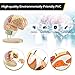 Dyna-Living Human Brain Model Anatomy 2X Life Size Human Brain Anatomical Model for Neuroscience with Color-Coded Detachable Brain Model for Science Research Medical Learning or Model Display