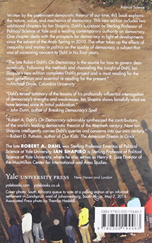 On Democracy (With a New Preface and Two New Chapters by Ian Shapiro) - Image 2