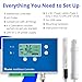 Bluelab IntelliDose Controller Kit Automated 24/7 Reservoir pH, EC, Temp Control with Wi-Fi, Multi-Nutrient Dosing, Replaceable Probes, Edenic Integration Advanced Hydroponic System Management