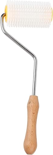 Miniatura 1 de Honey Extractor Uncapping Needle Roller with Wooden Handle,Beehive Extracting Roller Beekeeping Tool