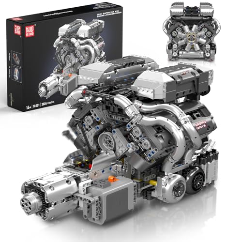 Mould King 10201 W16 Engine Model Kit 2024 Pcs