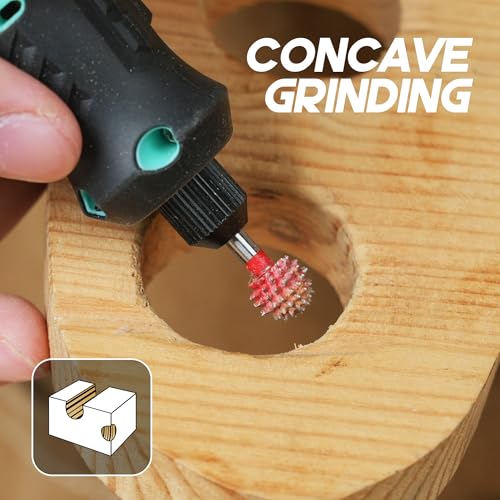 EZARC Fresa Rotativa de Carburo de Tungsteno miniatura 4