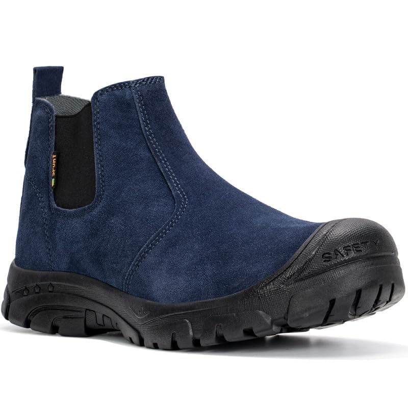 Steel Toe Boots for Men Women Comfortable Lightweight Work Boots for Men Industrial Construction Boot Non Slip Work Shoes2
