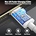 Car Carplay Cable for iPhone 16/15, 3 Pack USB to USB C Cable, 6FT USB A to USB C for Carplay USB C Woven Cord for iPhone 16/16 Plus/16 Pro/16 Pro Max/15/15 Plus/15 Pro/15 Pro Max Car Charger Cord