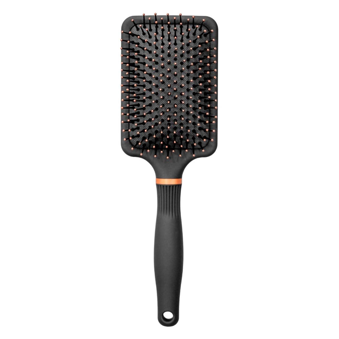 Marc Paddle Brush - Rose Gold, Gentle Synthetic Bristles, Tangle-Free Cushion, Non-Slip Ergonomic Handle-image-9