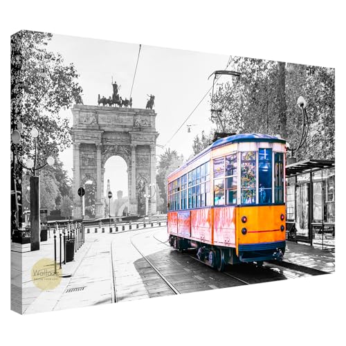 ✅ Qualità di stampa: stampa ad alta risoluzione con inchiostri ecologici all’acqua, inodori e resistenti, per un risultato tipo fotografia; perfetto come quadro moderno per casa e ufficio.