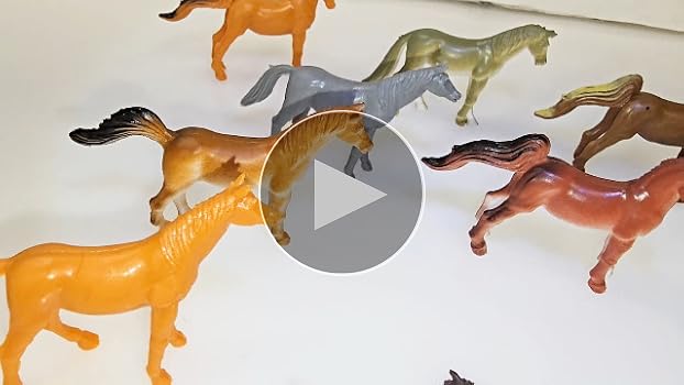 Amazon.com: US Toy Mini Horses Action Figure (1 Dozen