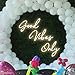 Voncitedn Super Large Good Vibes Only Neon Signs, Dimmable Good Vibes Only Neon Light Signs with ON/OFF Switch, LED Light Up Signs for Home Gym Decor Hair Background Bar Rooms Engagement Birthday Party, Warm White