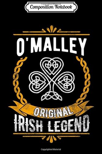 Composition Notebook: OHanlon Irish Surname Vintage Celtic Legend Journal/Notebook Blank Lined Ruled 6x9 100 Pages