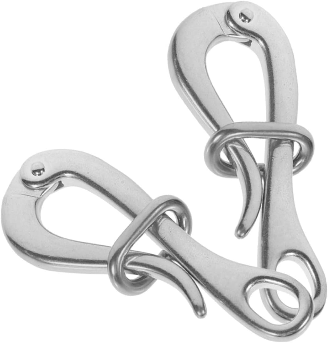 Quick Release Hook Convenient Boat Hook Portable Boat Hook Sailing Boat Yacht Hook Stainless Hook Heavy