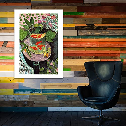 Matisse Poisson rouge grand format cadre deco murale - 6
