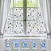 SOMWISE Window Privacy Film Home Room Bathroom Spring Decor Car Decorations One Way Privacy Window Clings Decals Tint Door Cover Rainbow Renter Friendly Stickers Static Cling Stained Glass Windows