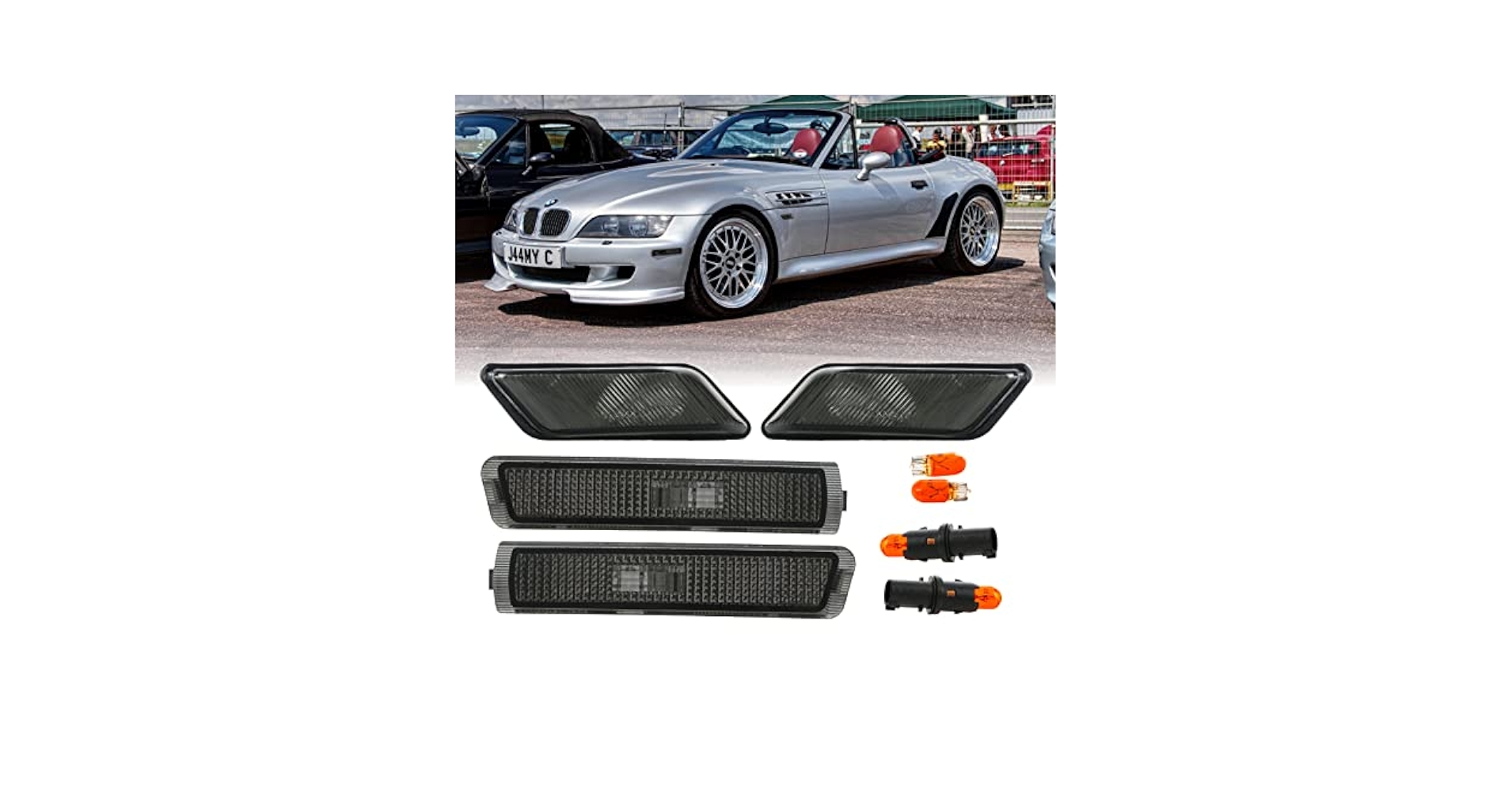Amazon.com: USR Z3 Side Marker Lights - COMBO Smoke Lens