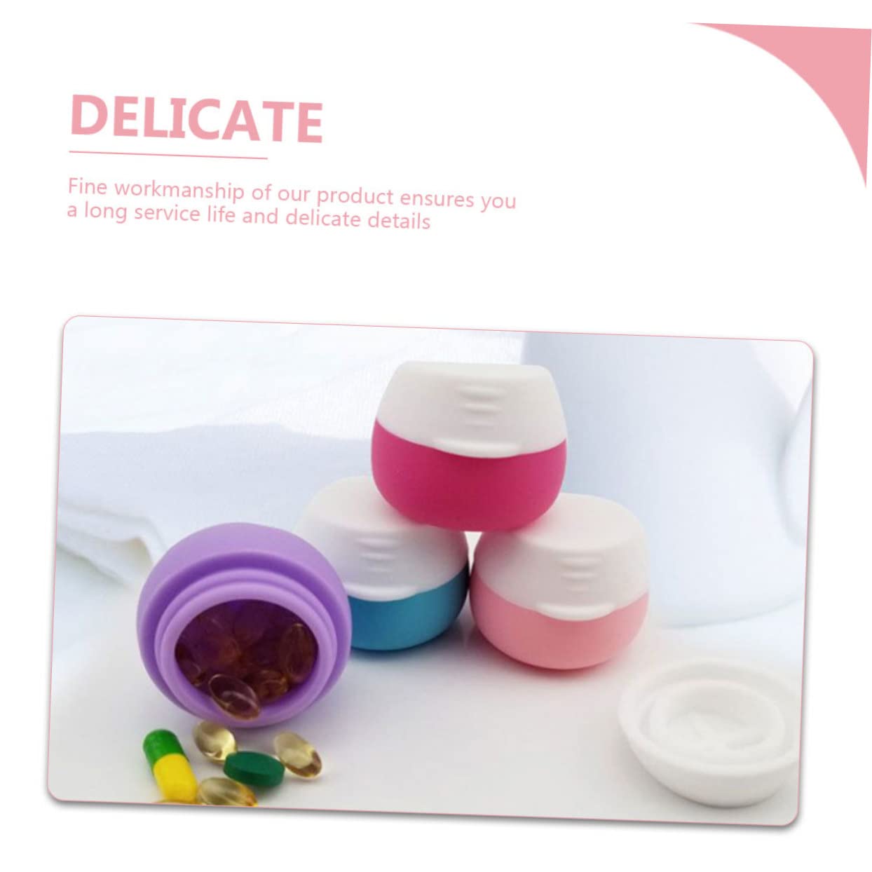 Didiseaon 8piezas Botellas De Almacenamiento De Crema Para Viaje Envases Rellenables Para Cosméticos Perfectos Para Lociones y Maquillaje y Duradero Para Viajes y Uso Diario