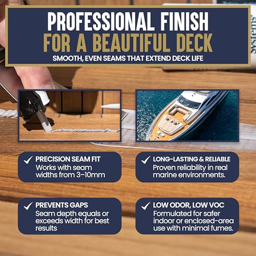 Teakdecking Systems 10oz Marine Caulk Cartridge miniatura 5