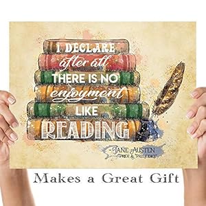 Ideclareafterallthereisnoenjoymentlikereading11x14unframedtypographyartprintgreatgiftanddecorforlibraryschoolbookloversandhomeunder15 Urban Country Home Decor I declare after all there is no enjoyment like reading 11×14 unframed typography art print great gift and decor for library school book lovers and home under 15 urban country home decor