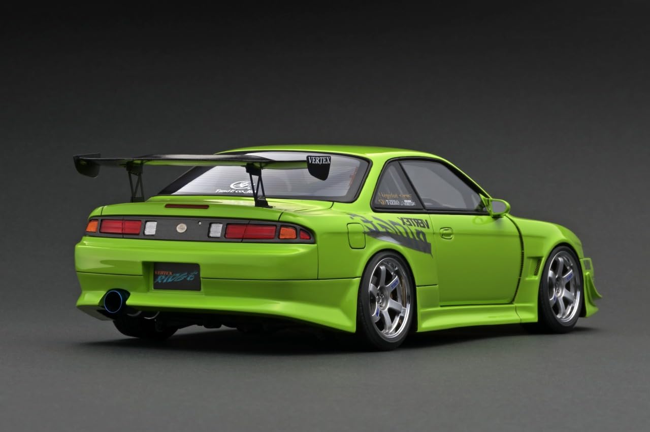 Amazon | ignition model 1/18 VERTEX S14 Silvia Yellow Green 完成品