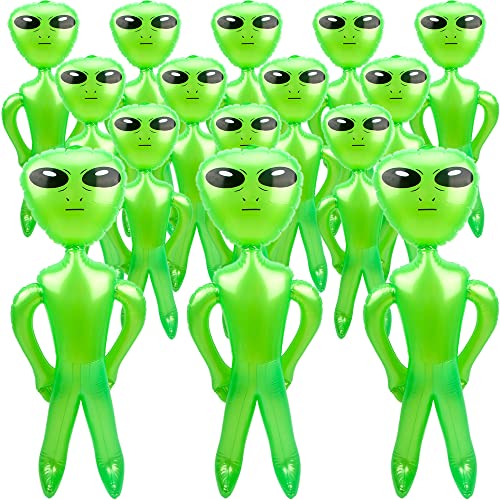 Extraterrestres gonflables de 89 cm pour anniversaire et Halloween