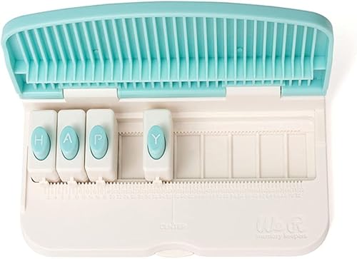 Miniatura 4 de We R Memory Keepers Tablero de perforación de palabras