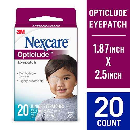 Nexcare Opticlude Orthopic Eye Patches, Junior Size - 20 Count by Nexcare – Ansicht 2