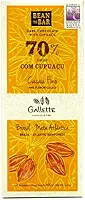 Chocolate 70% Cacau com Cupuaçu Gallette 100g