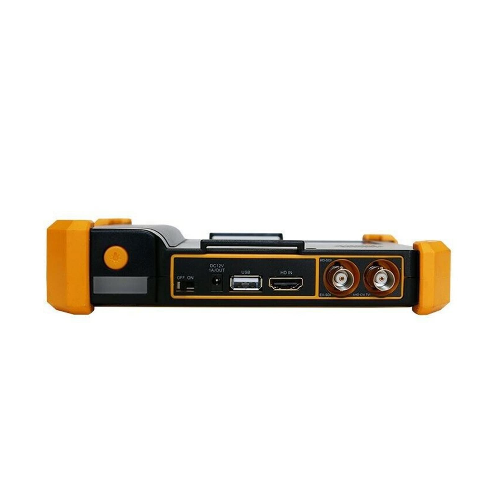 Tester CCTV Tester for videosorveglianza 4 in 1 da 5 pollici, tester for monitor video analogico coassiale CVI/TVI/AHD/CVBS, CCTV portatile for telecamera con uscita DC12V
