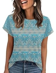 Blue Boho Print