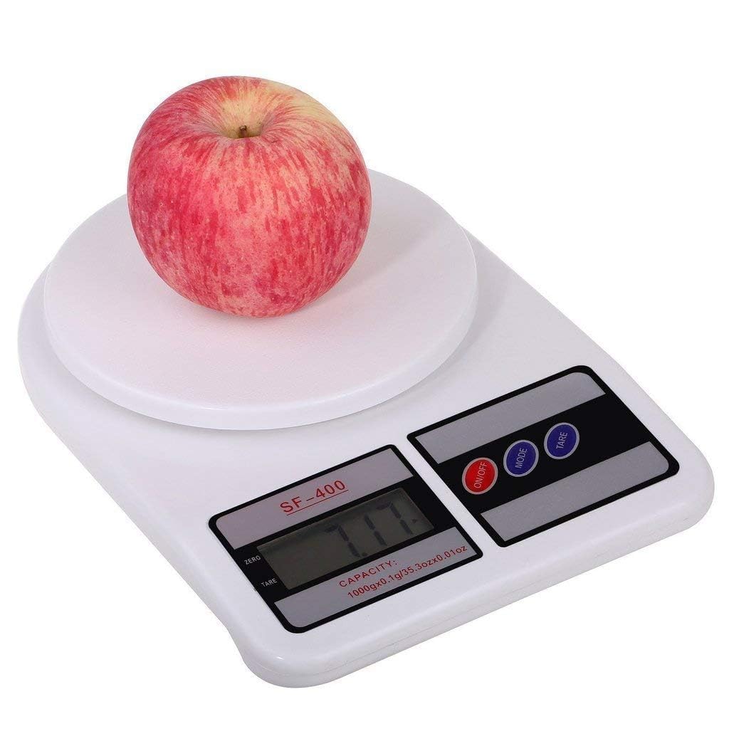 PRIMARKET Kitchen Weight Machine 6 Months Manufacturer Warranty, Digital Scale with LCD Display, Scale for Home Baking, Cooking & Balance Diet. Machine with capacity 10Kg, SF400-picture-18