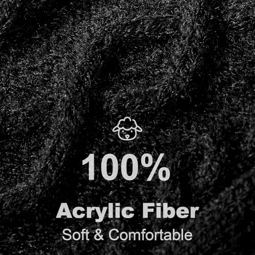 Tavaleu Womens Winter Gloves - Gloves for Women Cold Weather, Warm Touch Screen Fleece Lined Glove, Elastic Cuff Knit Glove - Image 4