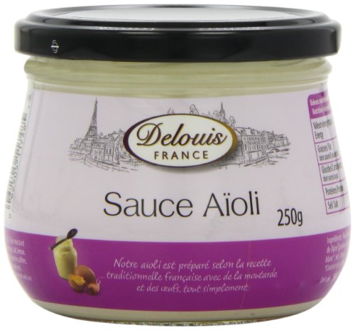 Delouis Garlic Mayonnaise - Aioli 250 g (Pack of 3)